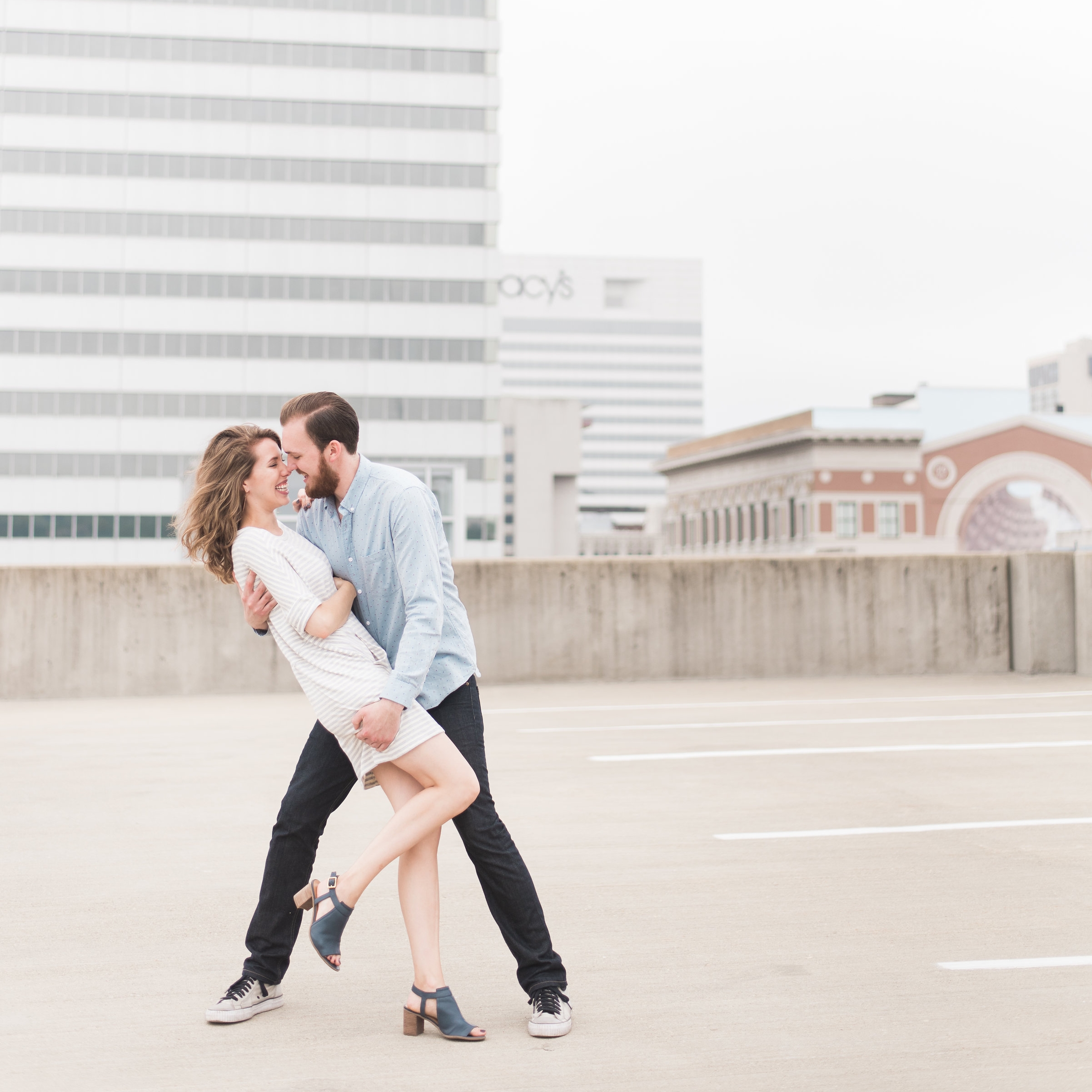 Jenna + Dylan | An Over-the-Rhine Engagement