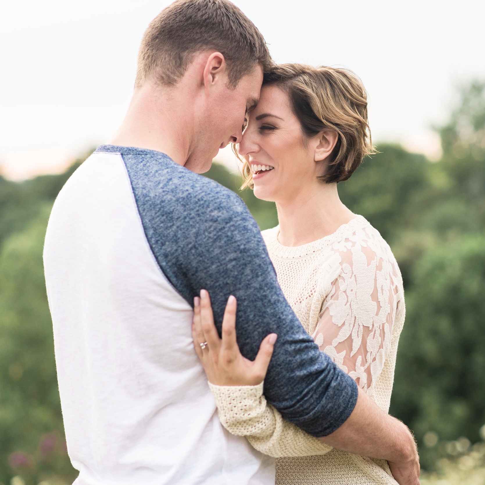 Jamie + Dave's Engagement | Glenwood Gardens | Glendale, OH